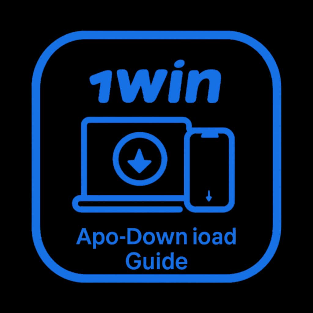 A badge representing the 1Win App Download Guide.