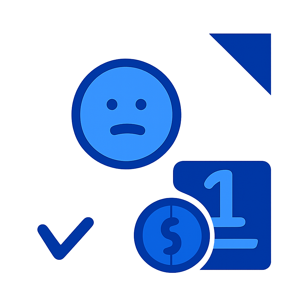 An icon showcasing the 1Win Customer Support Guide.