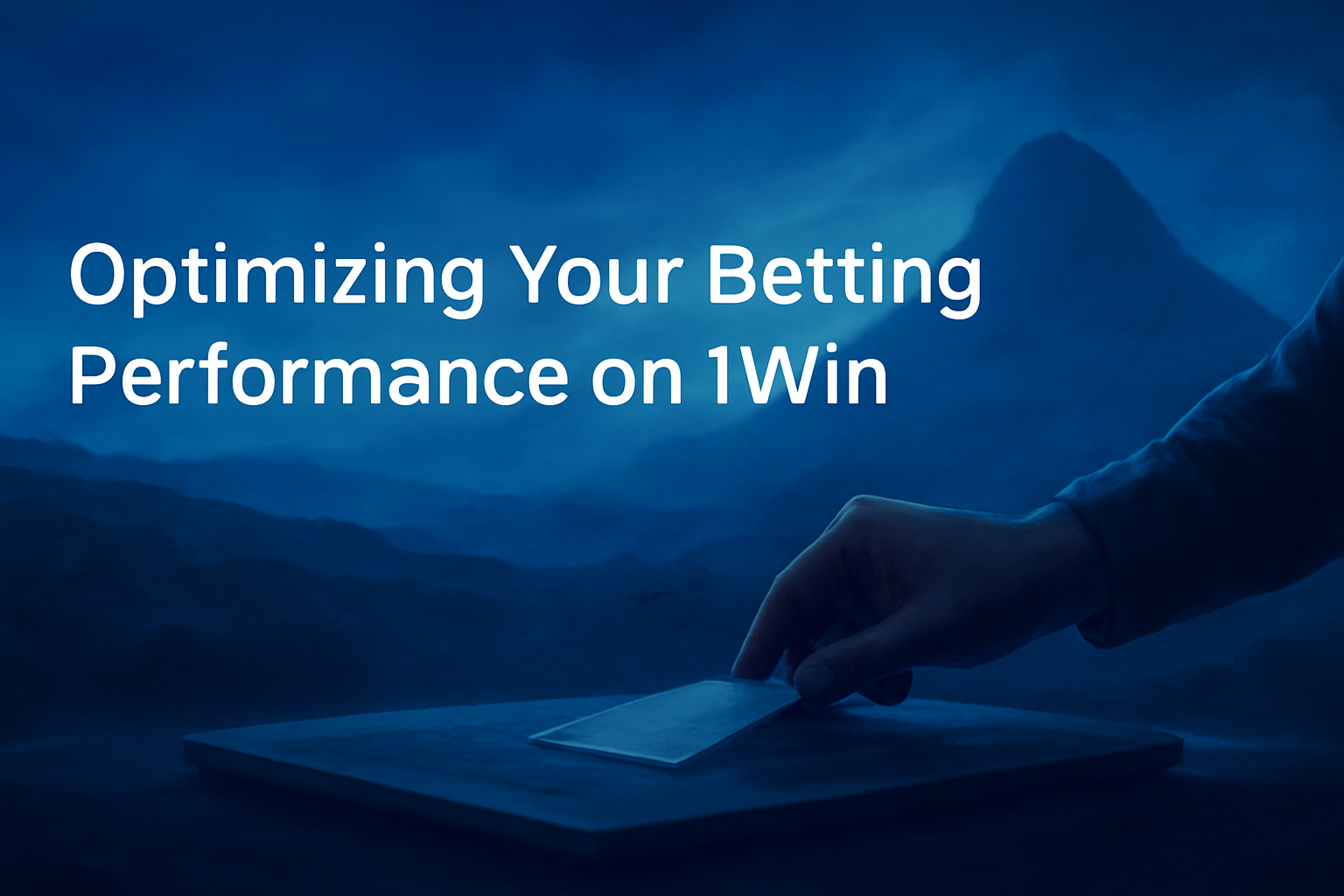 An informational scene illustrating 1Win promotions with clear text.