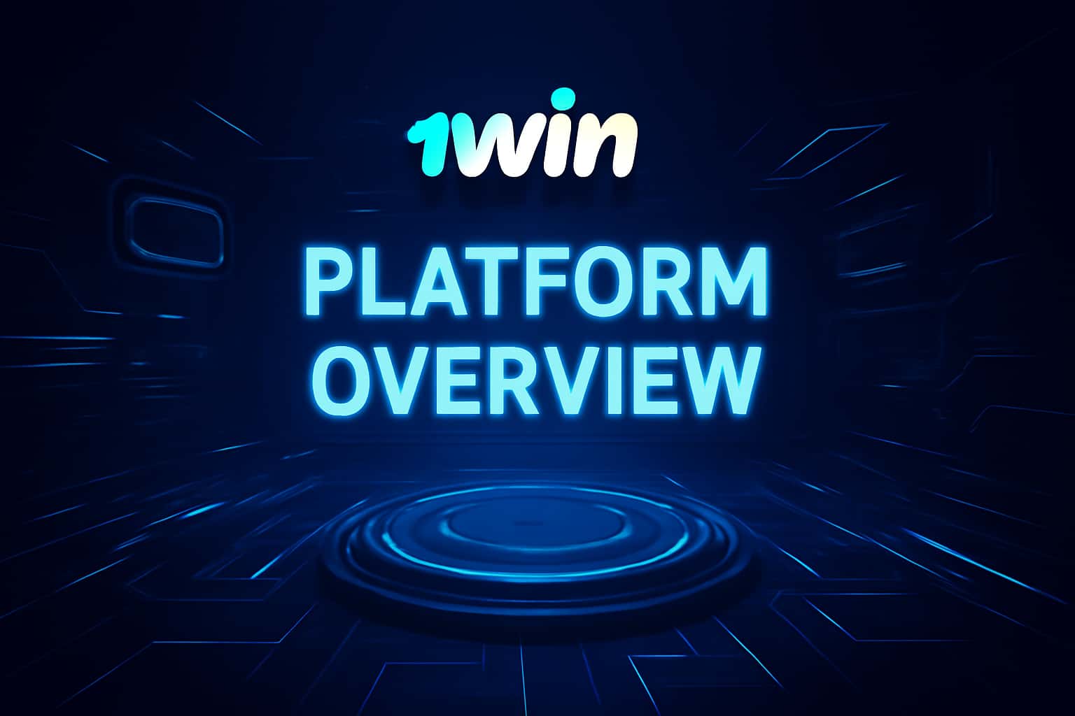 Futuristic digital landscape